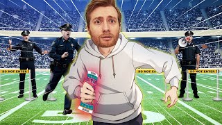 Sneaking into the Super Bowl  What happened to DWrecked [upl. by Ettelimay]