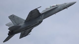 【4K】 CVW5 FA18 Super Hornet DEMO （iwakuni amp atsugi air base） [upl. by Miett767]