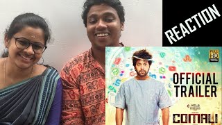 Comali  Trailer Reaction by Malayalees  Jayam Ravi Kajal Aggarwal [upl. by Auof]