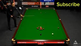 Zhou Yuelong vs Marco Fu Highlight UK Championship 2024 snooker [upl. by Emelia]