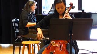 Cello Performance BARCAROLLE from The Tales of Hoffman [upl. by Zetneuq342]