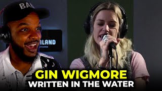 🎵 Gin Wigmore  Written In The Water  in Session at Radio New Zealand REACTION [upl. by Ynahirb896]