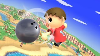 Villager but Slingshot Shoots Bowling Balls [upl. by Gittel]