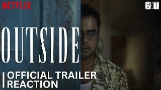 Outside  Official Trailer Reaction  NETFLIX  First Look at the New Netflix Series  HA and TI [upl. by Avad]