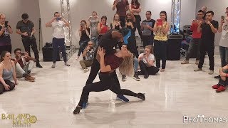 Ronald y Alba Pobre Corazon  Bailando Milano Congress 2018 [upl. by Adnahs358]