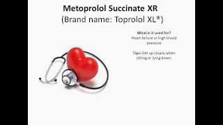 Metoprolol Succinate XR [upl. by Triley267]