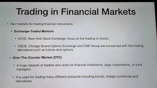 7Trading market ExchangeTraded market OTC OvertheCounter Market [upl. by Micro248]