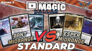 Bant Midrange vs Esper Midrange  MTG Standard  Dreamhack Dallas Regional Championship  Round 5 [upl. by Nlocnil]