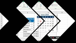 CALENDARIO EN EXCEL  Mini Calendar and Date Picker [upl. by Ruby230]