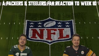 A Packers amp Steelers Fan Reaction to NFL Week 10 [upl. by Kendal]