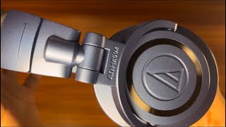 AUDIO TECHNICA M50X UNBOXING [upl. by Varick]