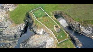 Island of Stroma On Visit Off The North Coast Of Mainland Scotland [upl. by Skill]