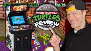 Numskull Ninja Turtles Quarter Arcade Machine Review [upl. by Assenahs138]