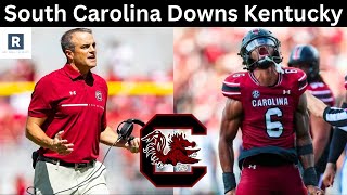 REACTION South Carolina Football vs Kentucky  South Carolina Defense Is LEGIT [upl. by Thierry]