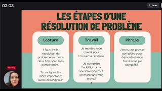 MATH  Les étapes dune résolution de problèmes [upl. by Oilla543]