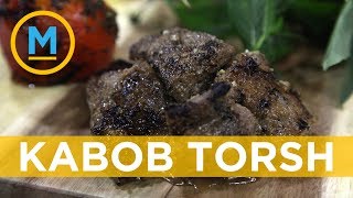 Marinating beef tenderloin to make Kabob Torsh is easier than you think  Your Morning [upl. by Yttel]