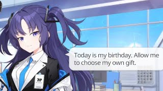 Blue Archive ❙ Yuuka 1̶0̶0̶k̶g̶ ❙ birthday voice line [upl. by Billi]