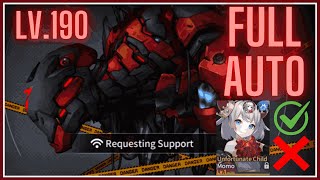 CounterSide Inhibitor Raid Lv190 FULL AUTO Momo strat amp No Momo strat [upl. by Einwahs700]