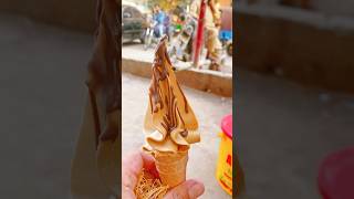 Pakistani street ice cream karachistreetfoods cone [upl. by Kelby]