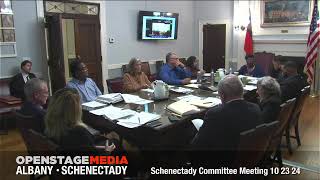 Schenectady City Council Committee Meeting October 21 2024 [upl. by Alat]