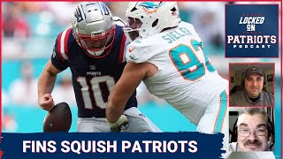 New England Patriots Suffer Week 12 Loss to Miami Dolphins Drake Maye Christian Gonzalez and More [upl. by Leehar100]