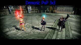 Lost Ark Фурия Demonic PvP Арена 3х3 [upl. by Adalie]