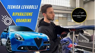 LEVABOLLI GRANDINE  TECNICA PDR  Riparazione di auto con bolli da grandine senza verniciatura [upl. by Selway]