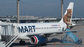 JetSmart Argentina  Airbus A320  LVHVT  Buenos AiresEzeiza EZE  Río de JaneiroGaleão GIG [upl. by Enimzaj]