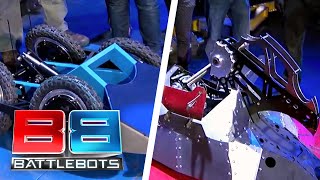 Stinger vs Capt Shrederator  Season 1 Qualifying  BattleBots [upl. by Nirraj]