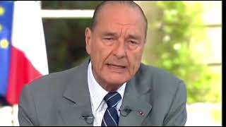 Chirac en 2006quotIl y a une intention israélienne de rayer le Liban de la carte…quot [upl. by Seraphina]