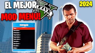 DESCARGAR E INSTALAR MOD MENU MENYOO GTA 5  SOLUCION DE BUG DE CARROS ULTIMA VERSION 2024 [upl. by Nnyltiak]