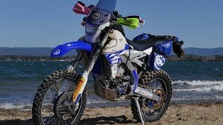 2017 Yamaha WR450 Desert Sled  Motorcycle Adventure [upl. by Liek]