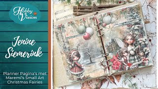 FBLive  21082024  Jenine Siemerink  Planner Paginas met Christmas Fairies Maremis Small Art [upl. by Akinor707]