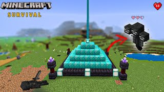 I DEFEAT THE HARDEST BOSS IN MINECRAFT MCPE  13 [upl. by Fishman]