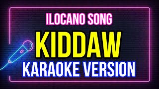 KiddawVideo KaraokeIlokano Song [upl. by Nyrac]