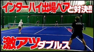 【テニス】インターハイペアと激アツダブルス〈ぬいさんぽテニス（Tennis）〉 [upl. by Burlie]