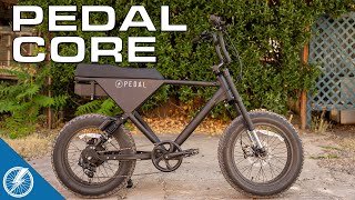 Pedal Core EBike Review  Full Suspension Cafe Cruiser With OffRoad Potential [upl. by Susej]