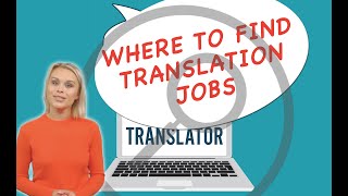 Where to Find Translation Jobs in 2024 For Freelance Translators video by Yvonne [upl. by Ueihttam]