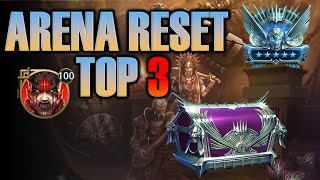 Top 3 Arena Reset ¦ Turvold  Astralith Push ¦ Raid Shadow Legends [upl. by Rima117]