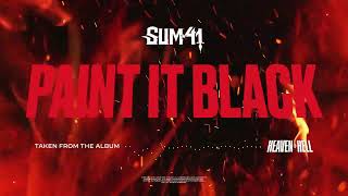 Sum 41  Paint It Black Official Visualizer [upl. by Ahsirak]