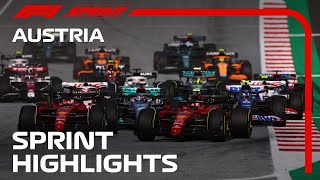 F1 Sprint Highlights  2022 Austrian Grand Prix [upl. by Yahsed]