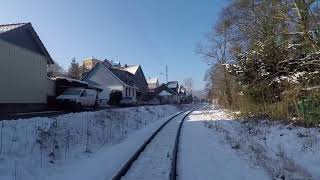 Brockenbahn im Winter [upl. by Yecad]