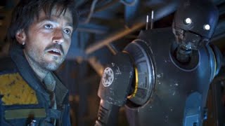 Cassian Andor All Appearances in Rogue One A Star Wars Story [upl. by Evelin]