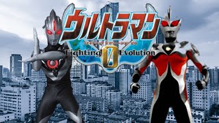 Dark Orb Vs Evil Cosmos  Ultraman Fighting Evolution 0 Mod [upl. by Burkle206]