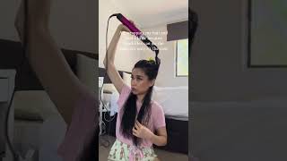 Hair blowout blowout routine blowout brush Dyson airwrap [upl. by Allesig]