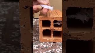 Great tips jor brick wall plastic anchors tipsandtricks tips DIY [upl. by Craven618]