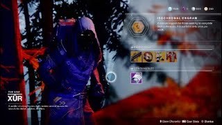 Xurs Location and Inventory  Destiny 2  January 47 [upl. by Lydie]