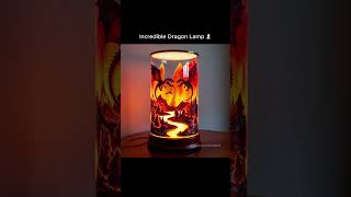 Incredible Dragon Lamp  Table Lamp High Quality Epoxy Material 🔦🐉 [upl. by Quiteris60]