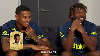 Check out how the Fenerbahçe players reacted to their FC25 Ratings [upl. by Katie]