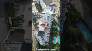 Antalyada panoramik deniz manzaralı satılık ikiz daire 15kat 430 m2 antalya lüksvilla satılık [upl. by Regan]